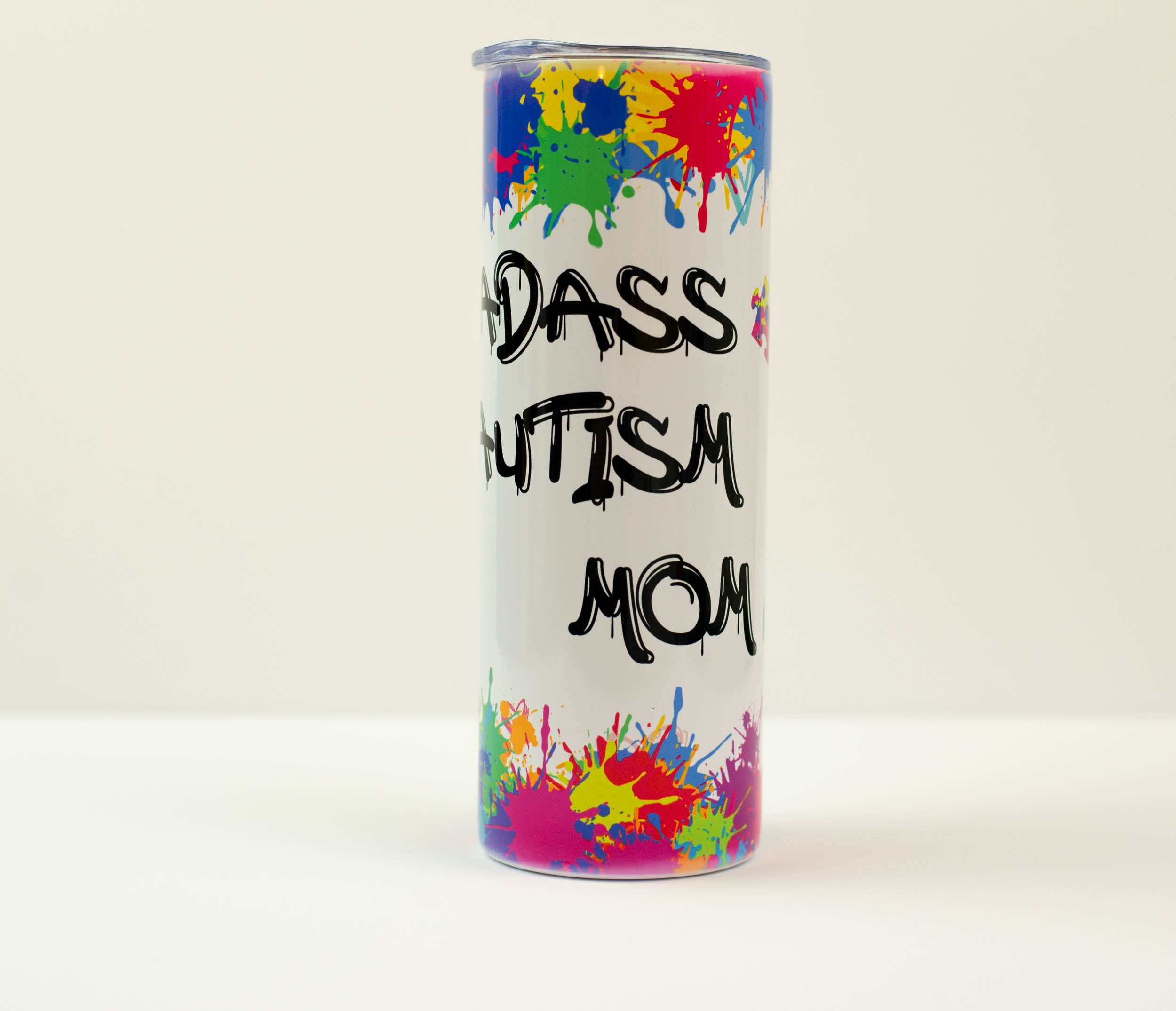 Autistic Mom stye #1 tumbler 20 oz. stainless steel