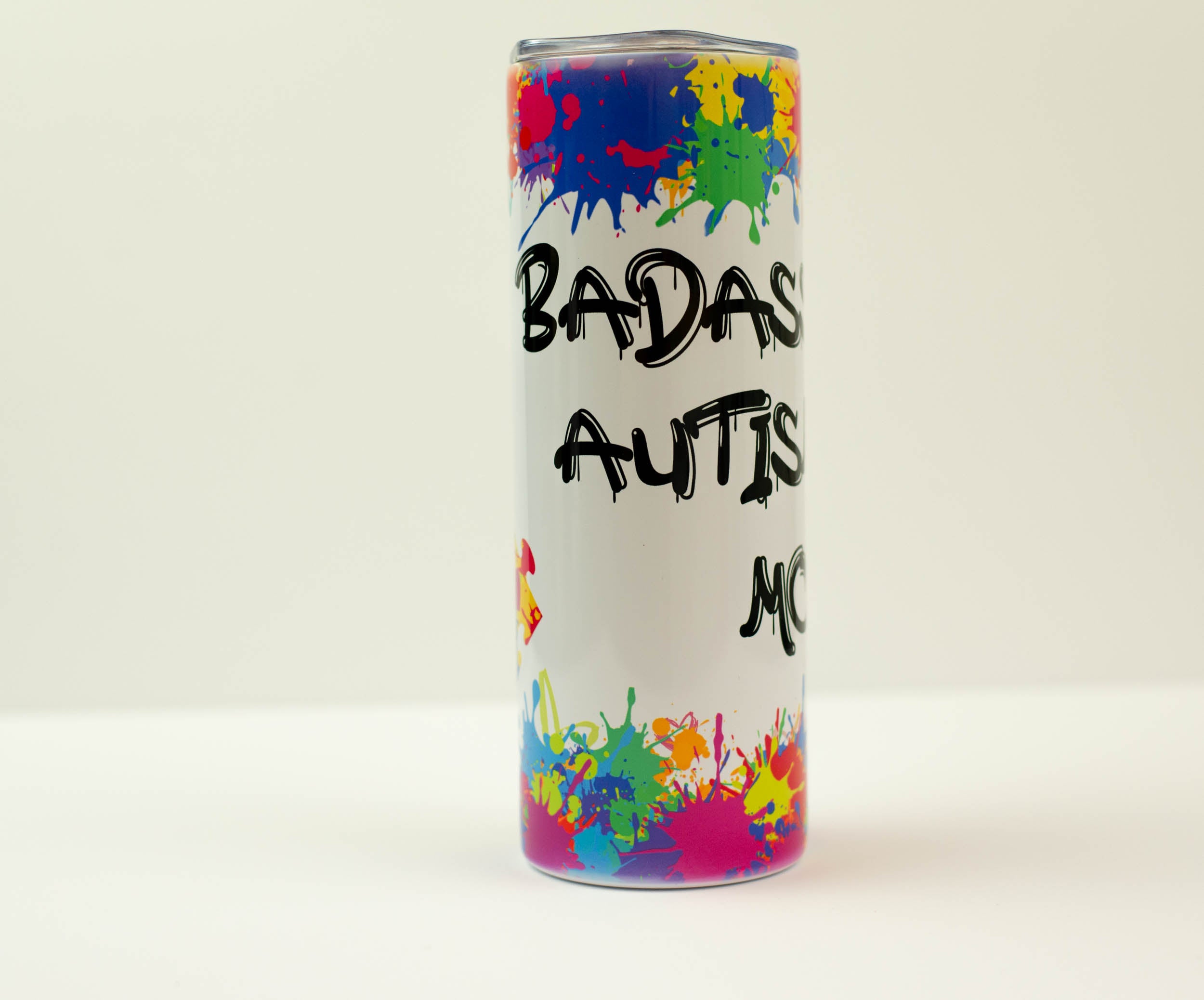 Autistic Mom stye #1 tumbler 20 oz. stainless steel
