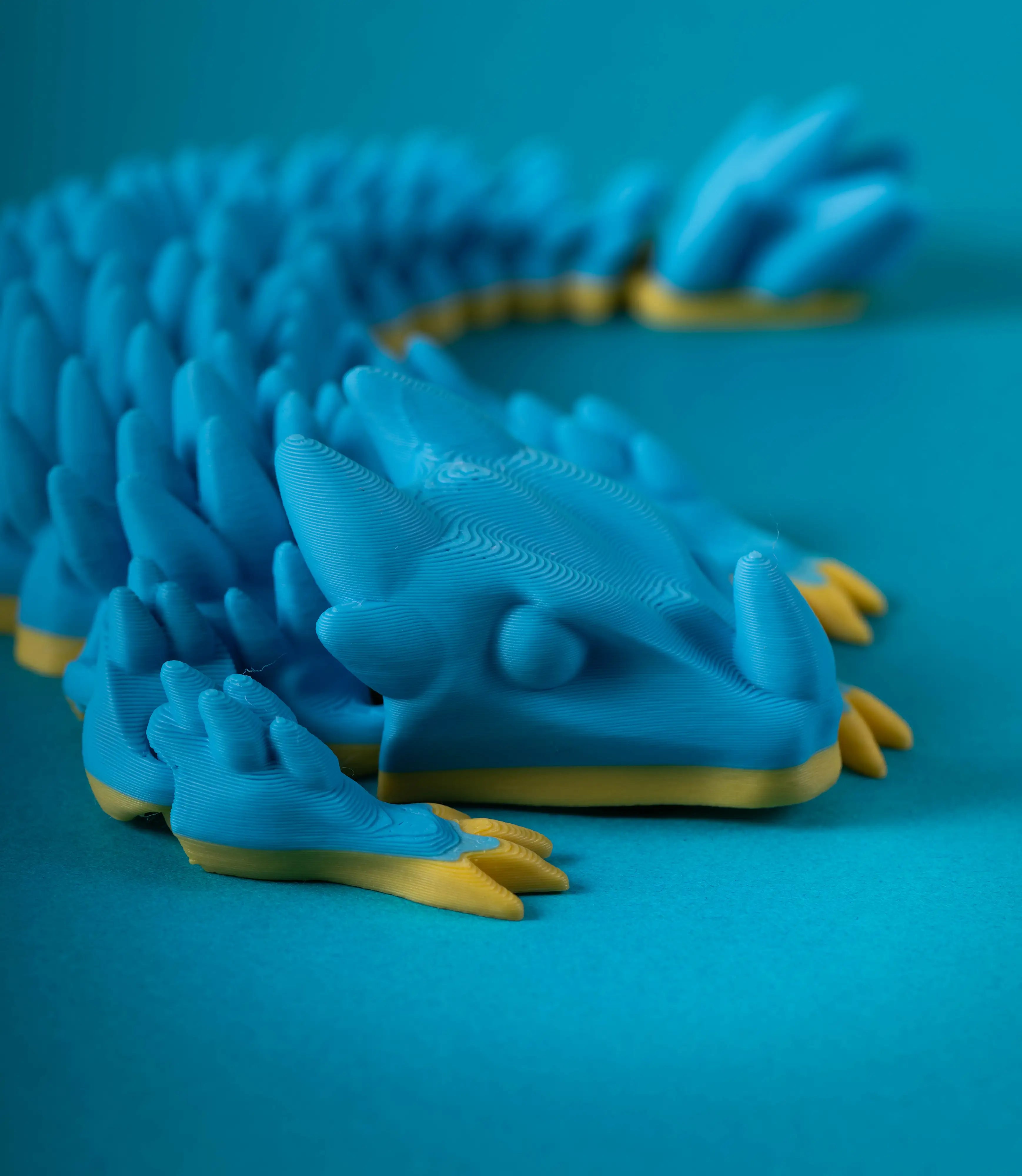 3D ARTICULATED DRAGON (SMALL)