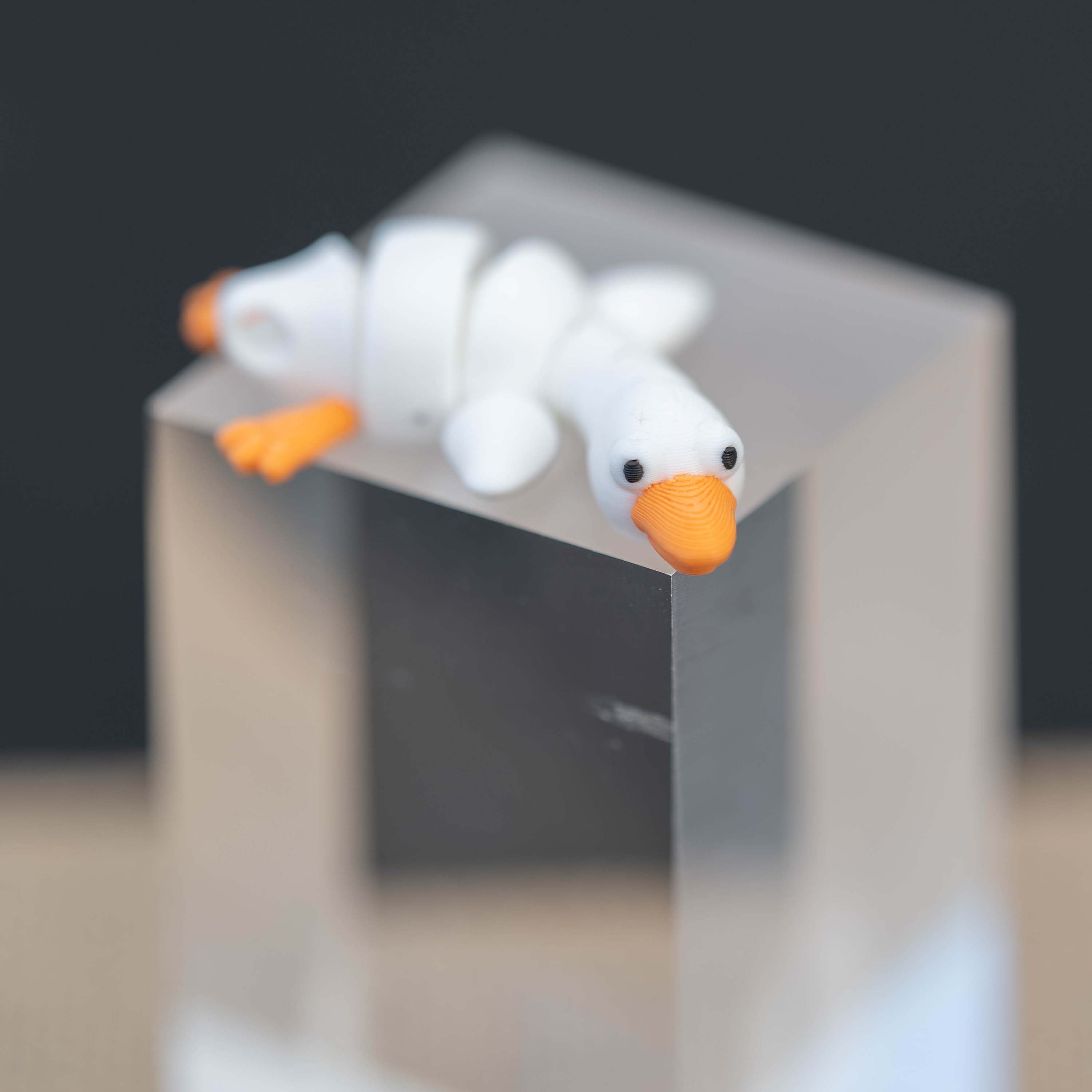 3D KEYCHAIN GOOSE ARTICULATED (SMALL)