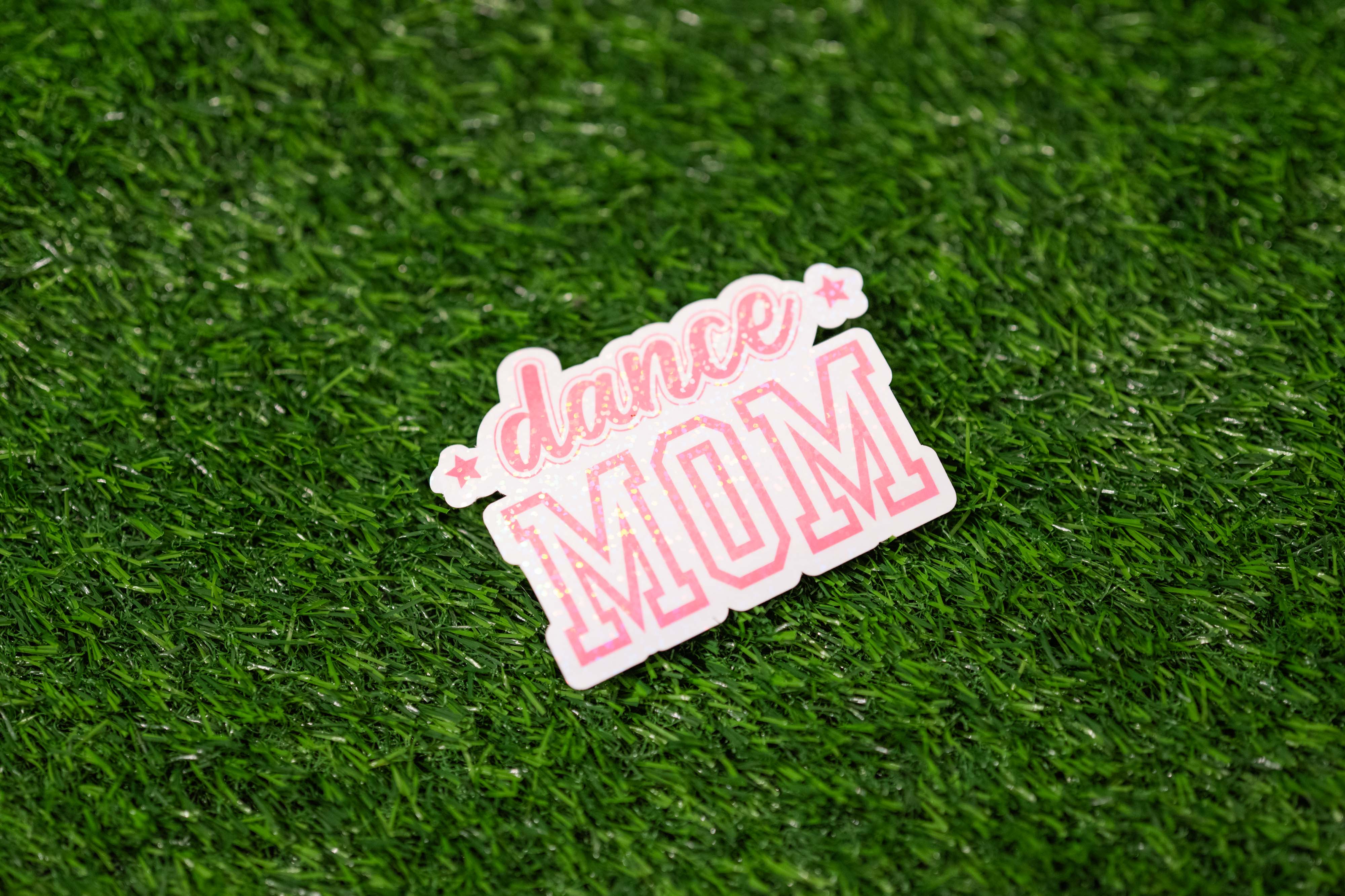 "Dance Mom" Pink Sticker (Single)