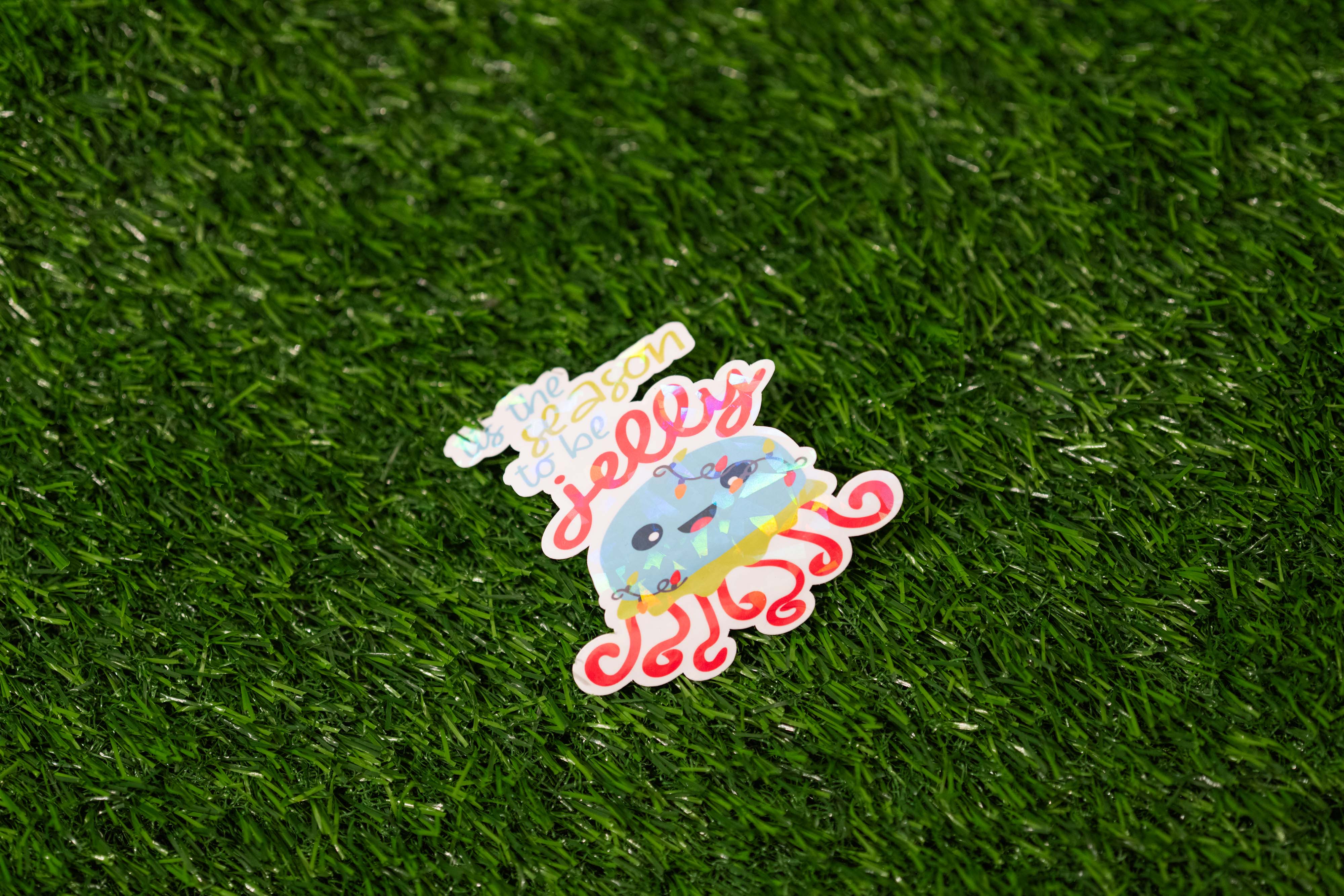 "Tis the season to be Jelly" Sticker (Single)