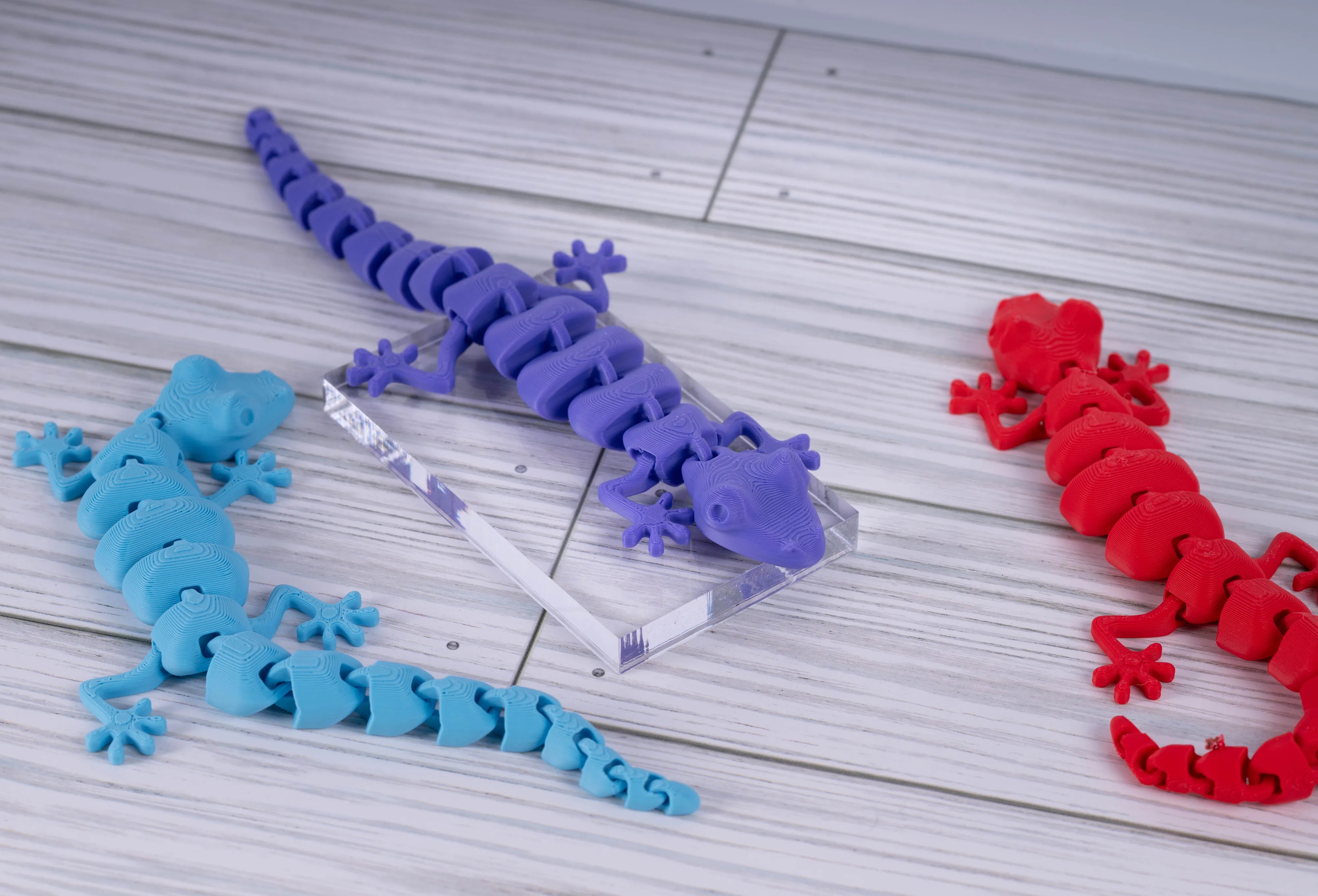 3D PRINTED LIZARD (ARTICULATED)