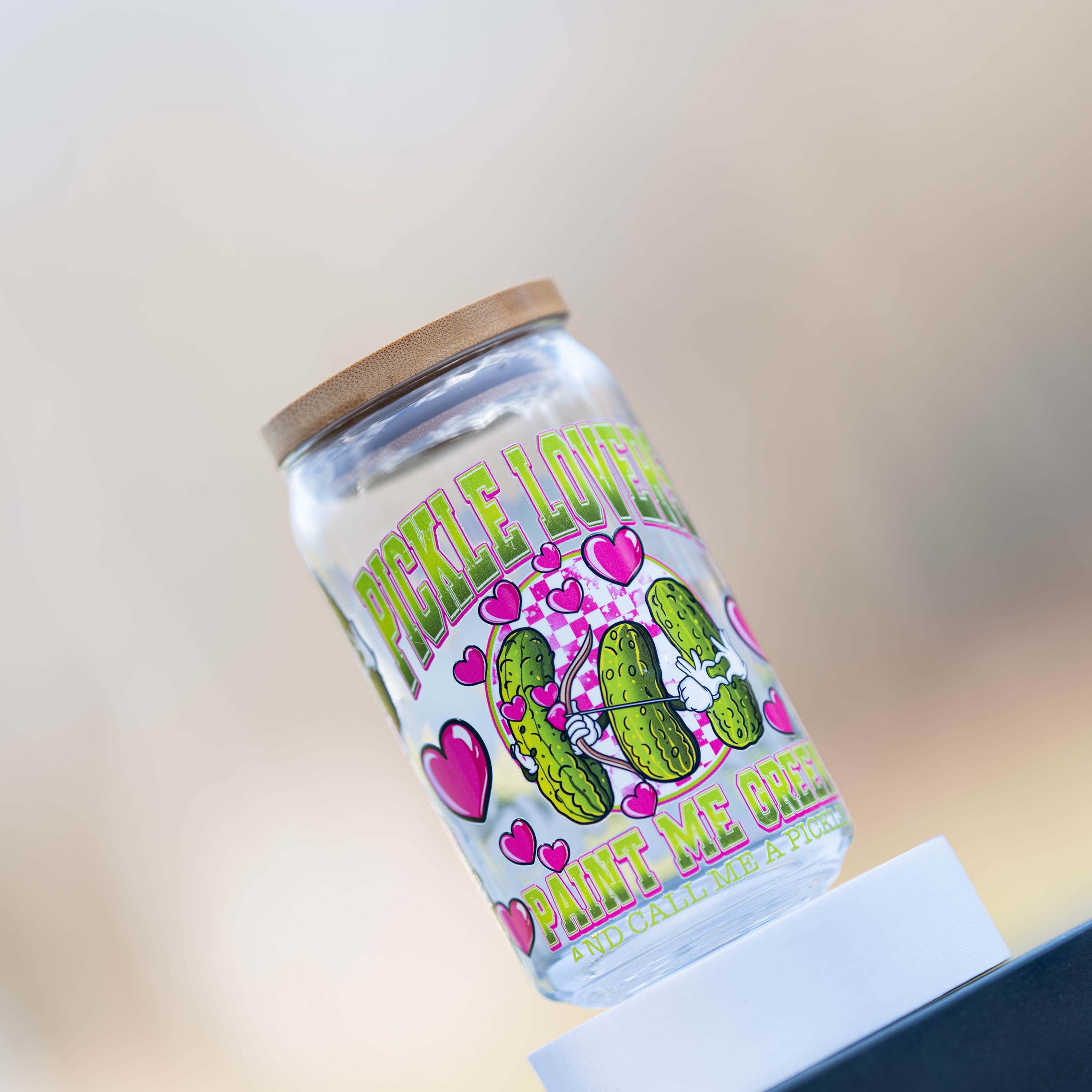 Pickle Lover cup (Glass)