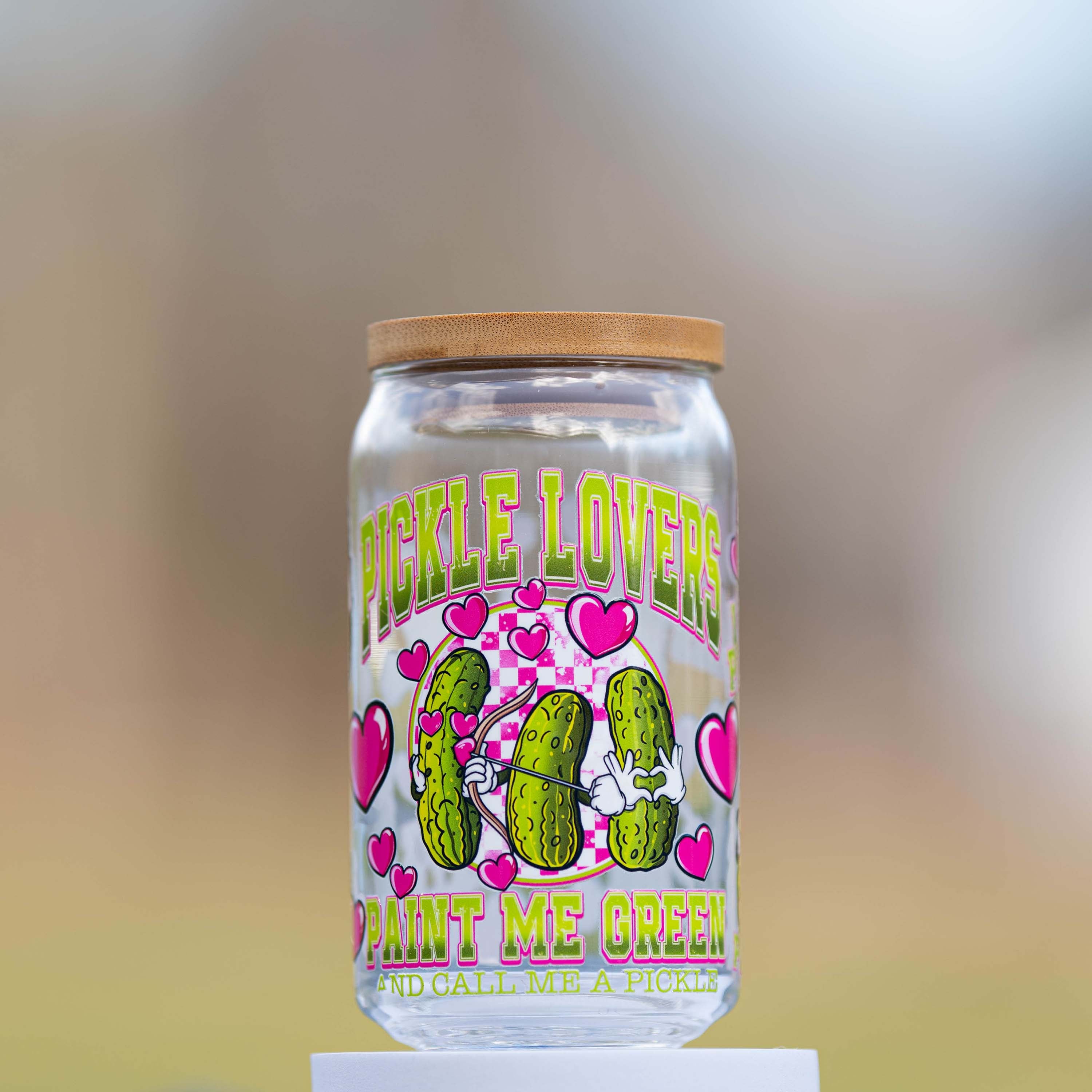 Pickle Lover cup (Glass)