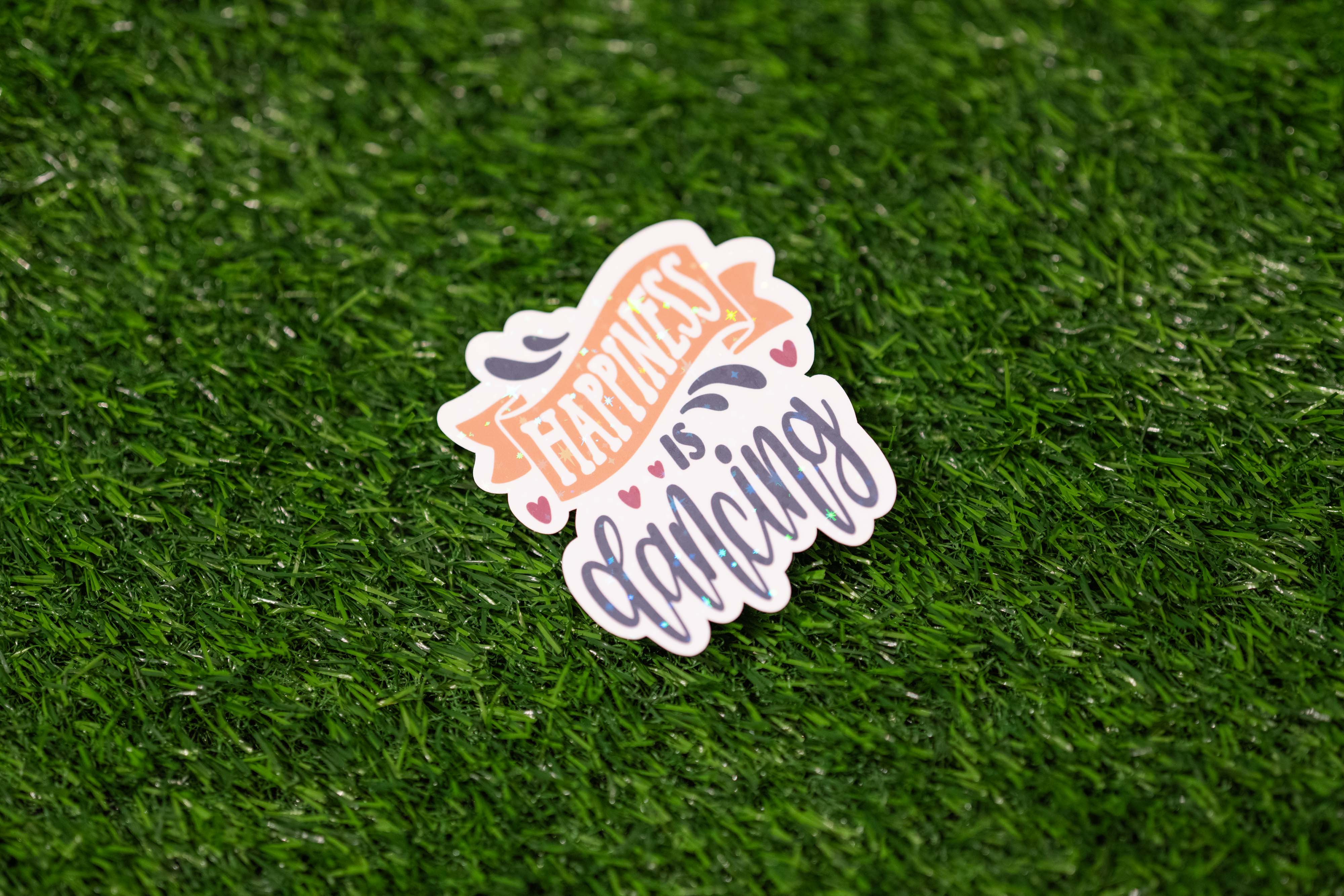 "Happiness is Dancing" Sticker (Single)
