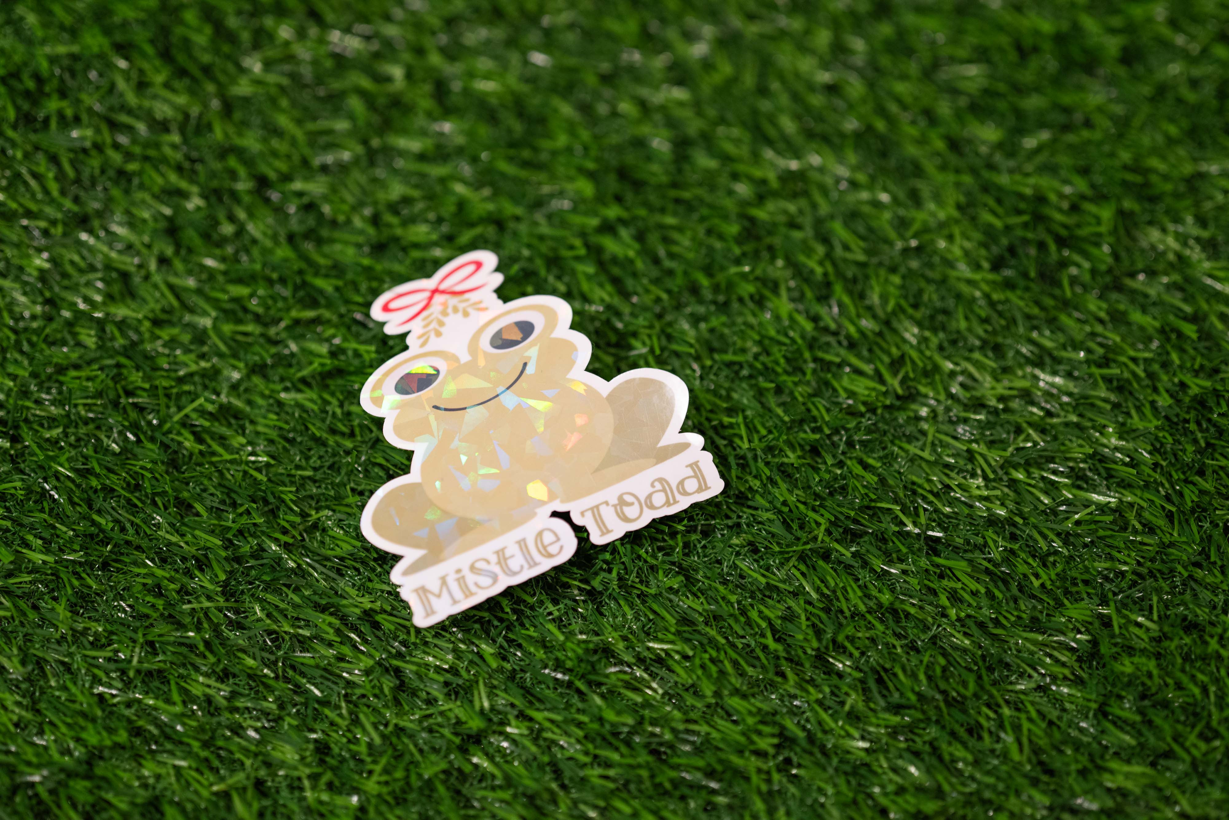 "Mistle Toad" Toad Sticker (Single)